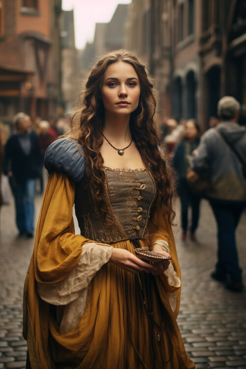 中世紀,女性,貴族,服裝:3