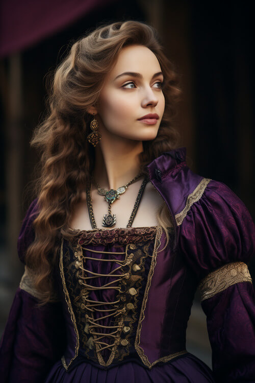 中世紀,女性,貴族,服裝:6