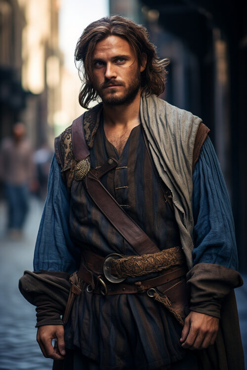 中世紀,男性,商人,服裝:3