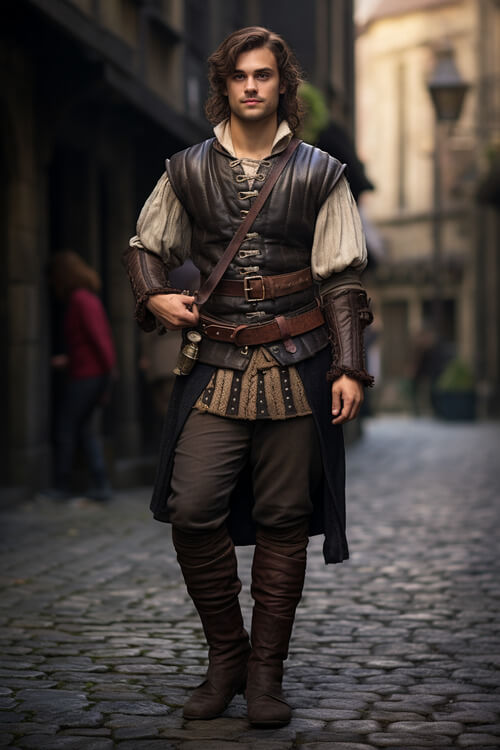 中世紀,男性,服裝:2