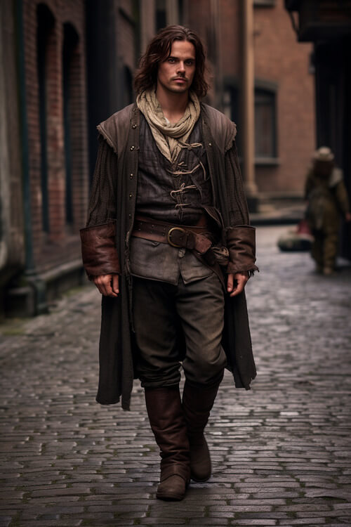 中世紀,男性,服裝:4