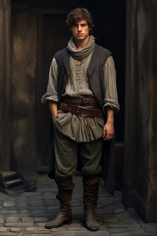 中世紀,男性,服裝:6