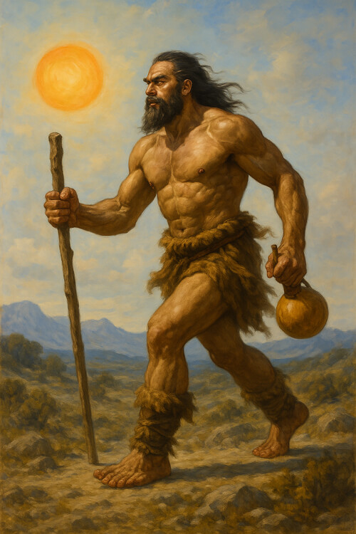 中國神話,夸父:1