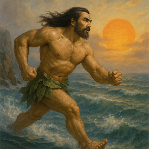 中國神話,夸父:2