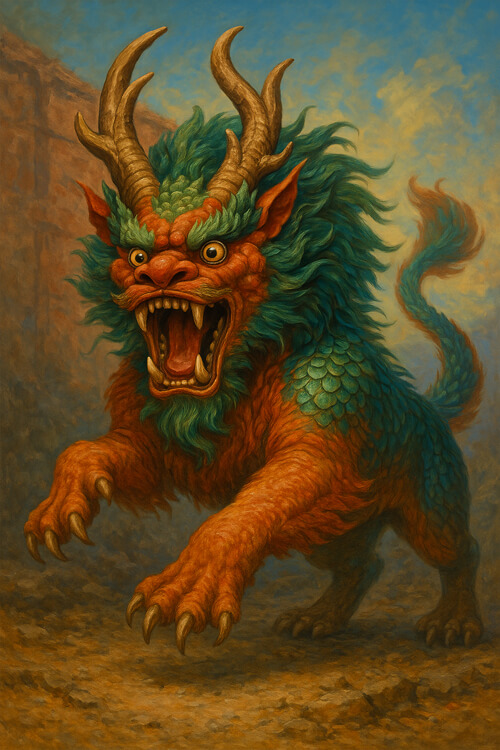 中國神話,年獸(夕):1