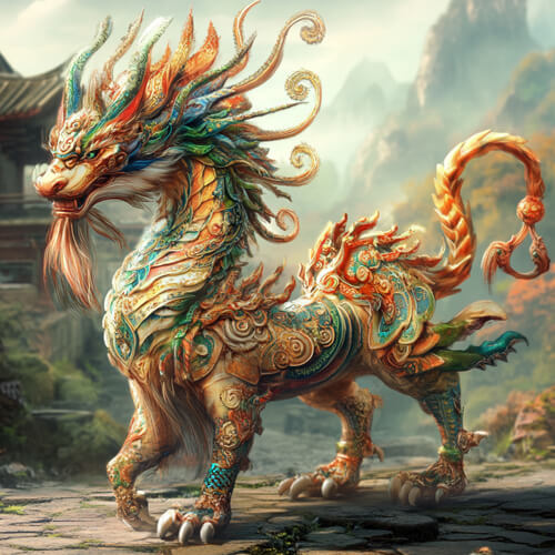 中國神話,麒麟:1