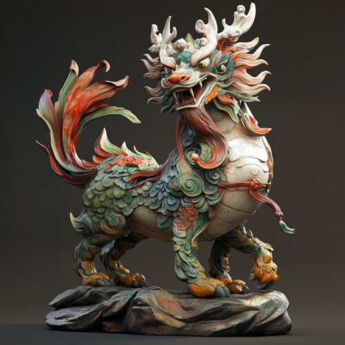 中國神話,麒麟:2