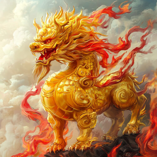 中國神話,麒麟:6