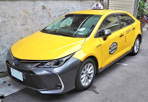 中華民國,臺灣,計程車:4