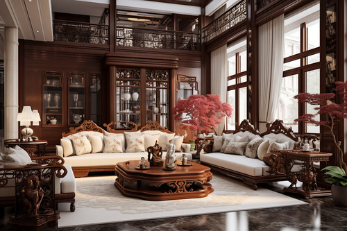 傳統中國風,客廳:3