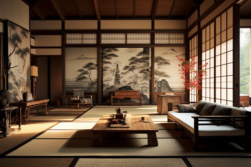 傳統日式風,客廳:2