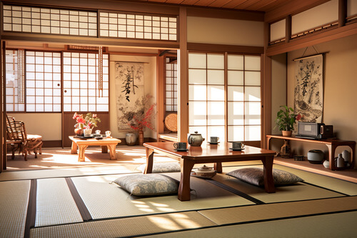 傳統日式風,客廳:5