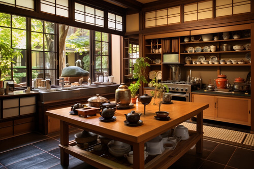 傳統日式風,廚房:3