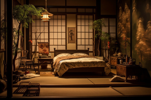 傳統日式風,臥室:1