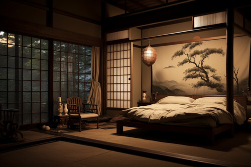 傳統日式風,臥室:6