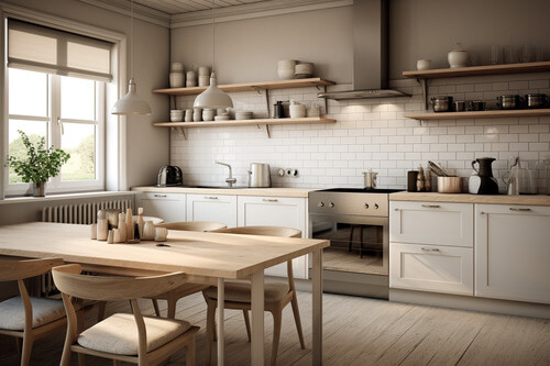 北歐風,廚房:4