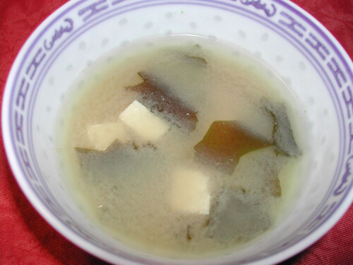 味噌湯:3