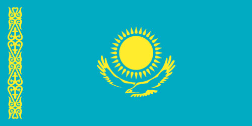 哈薩克共和國,國旗