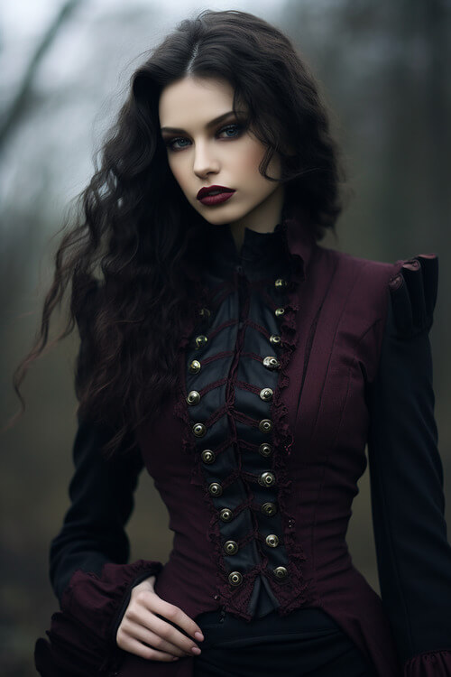 哥德風,女性,時尚:2