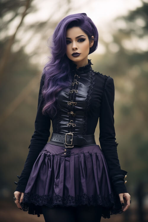哥德風,女性,時尚:4
