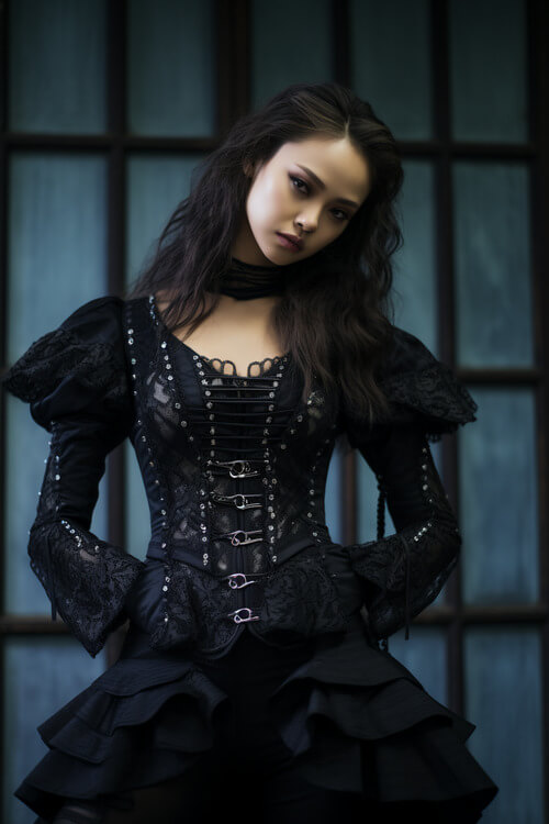 哥德風,女性,時尚:6