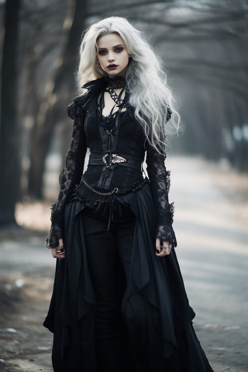 哥德風,女性,時尚:9
