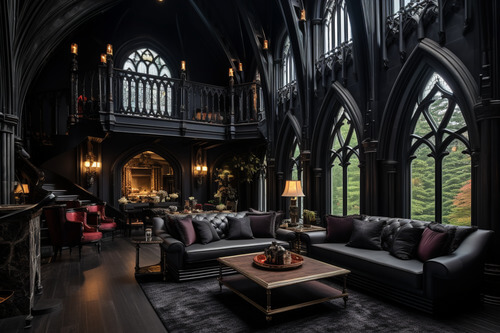 哥德風,客廳:3