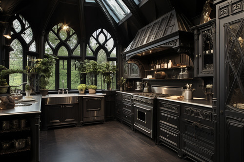 哥德風,廚房:3