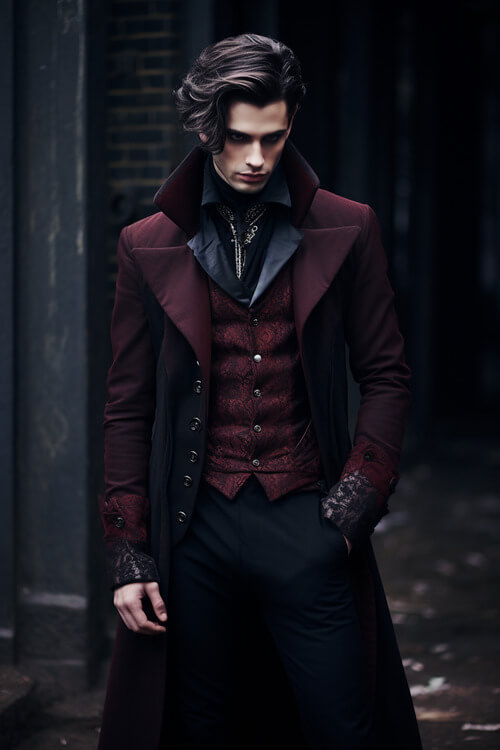 哥德風,男性,時尚:2