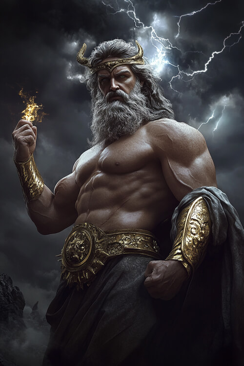 希臘神話,宙斯:1