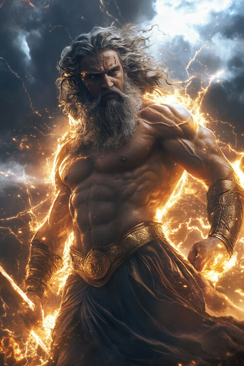 希臘神話,宙斯:5