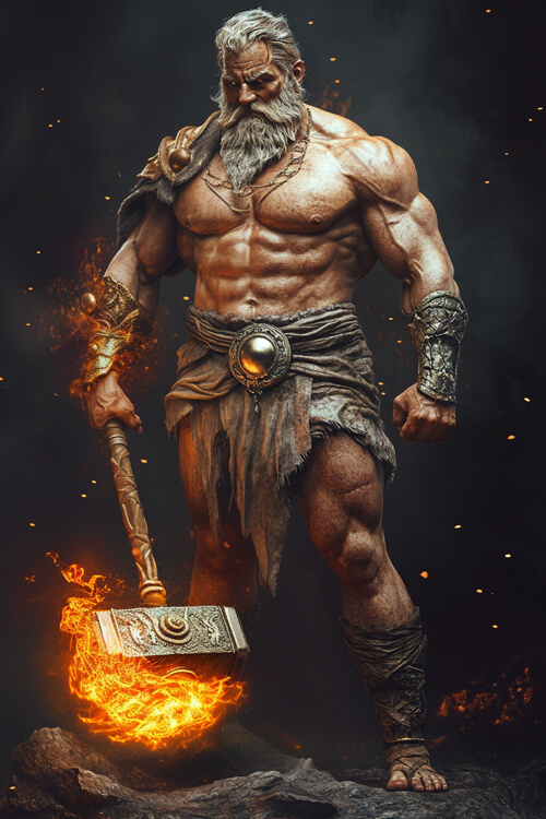 希臘神話,赫菲斯托斯:1