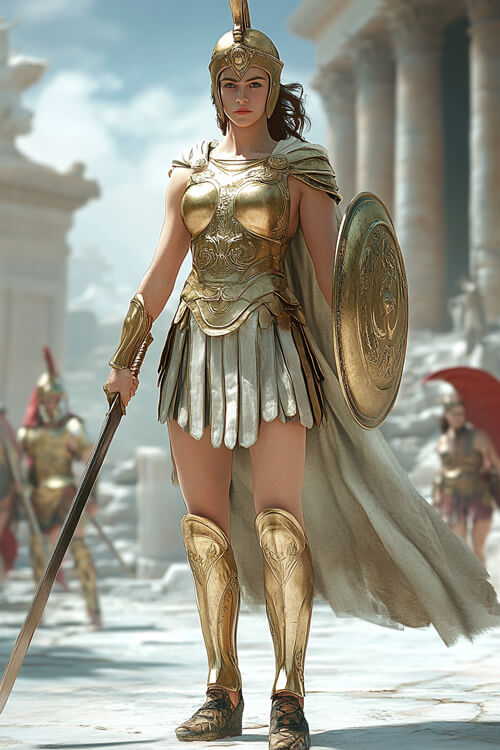 希臘神話,雅典娜:4