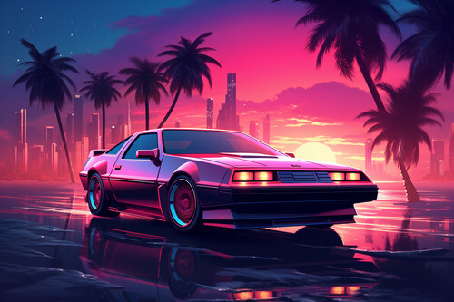 復古波,藝術作品:2