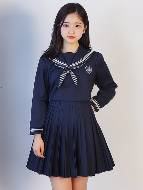 日本女學生,制服,水手服:6