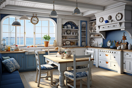 海洋風,廚房:3