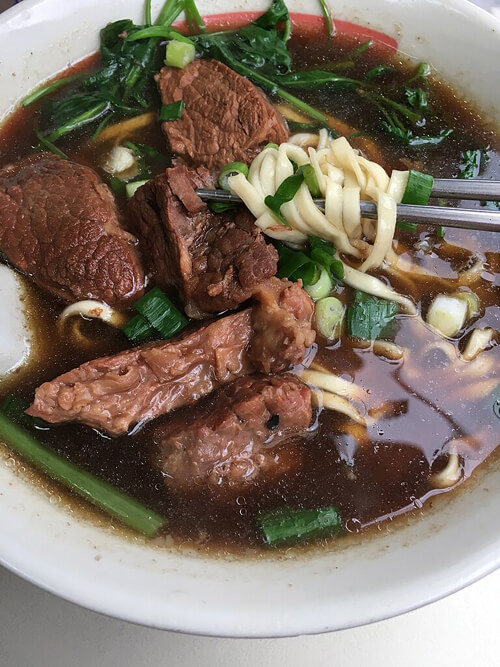 牛肉麵:1