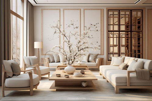 現代中國風,客廳:3