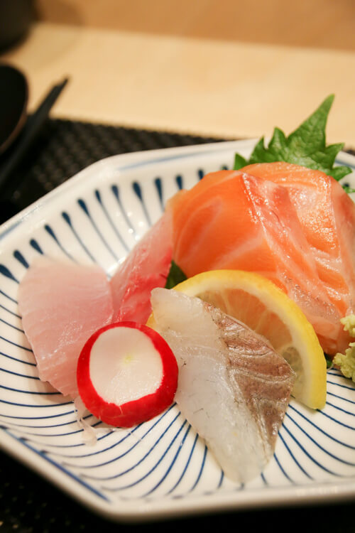 生魚片:2