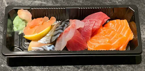 生魚片:5