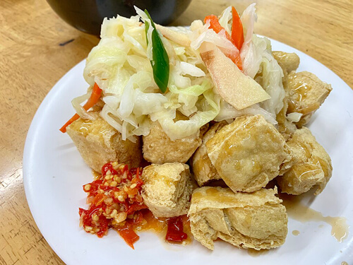 臭豆腐:4