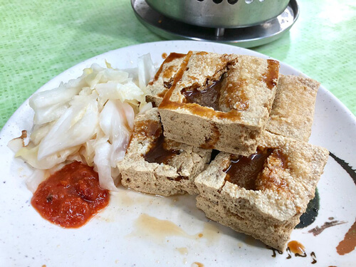 臭豆腐:5