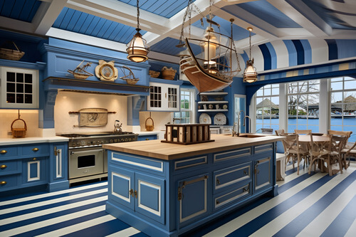 航海風,廚房:4