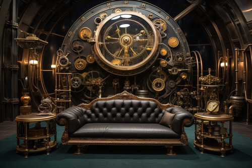 蒸氣龐克,客廳:1