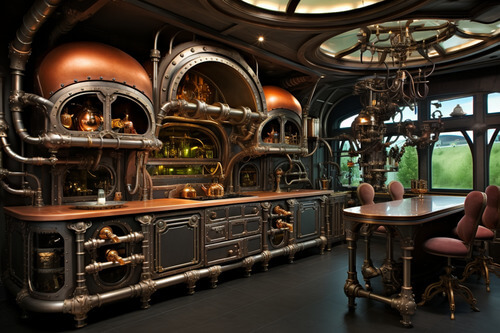蒸氣龐克,廚房:3