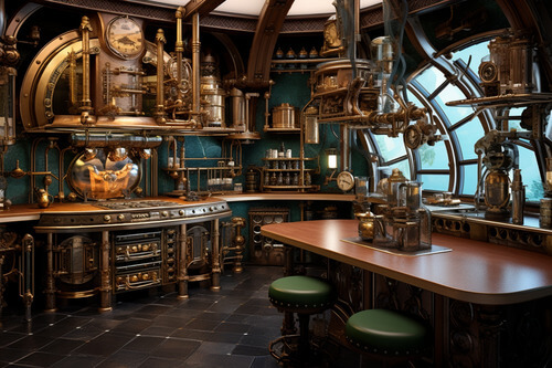 蒸氣龐克,廚房:4