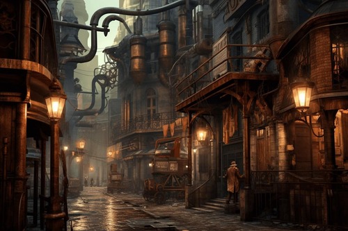 蒸氣龐克,街道:1