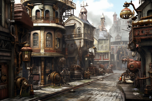 蒸氣龐克,街道:3