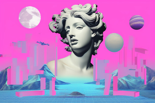 蒸汽波,藝術作品:3