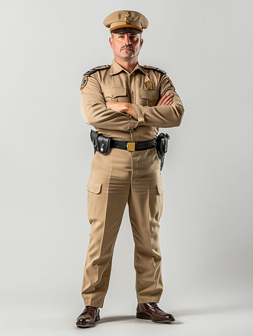 警察,制服:4